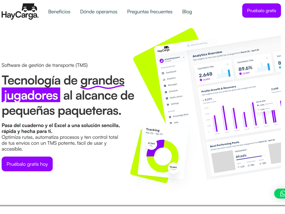 HayCarga - A Scalable Microservices-Based Logistics Platform for Transportation Companies